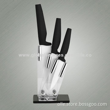 Classic Black Handle Ceramic Knife